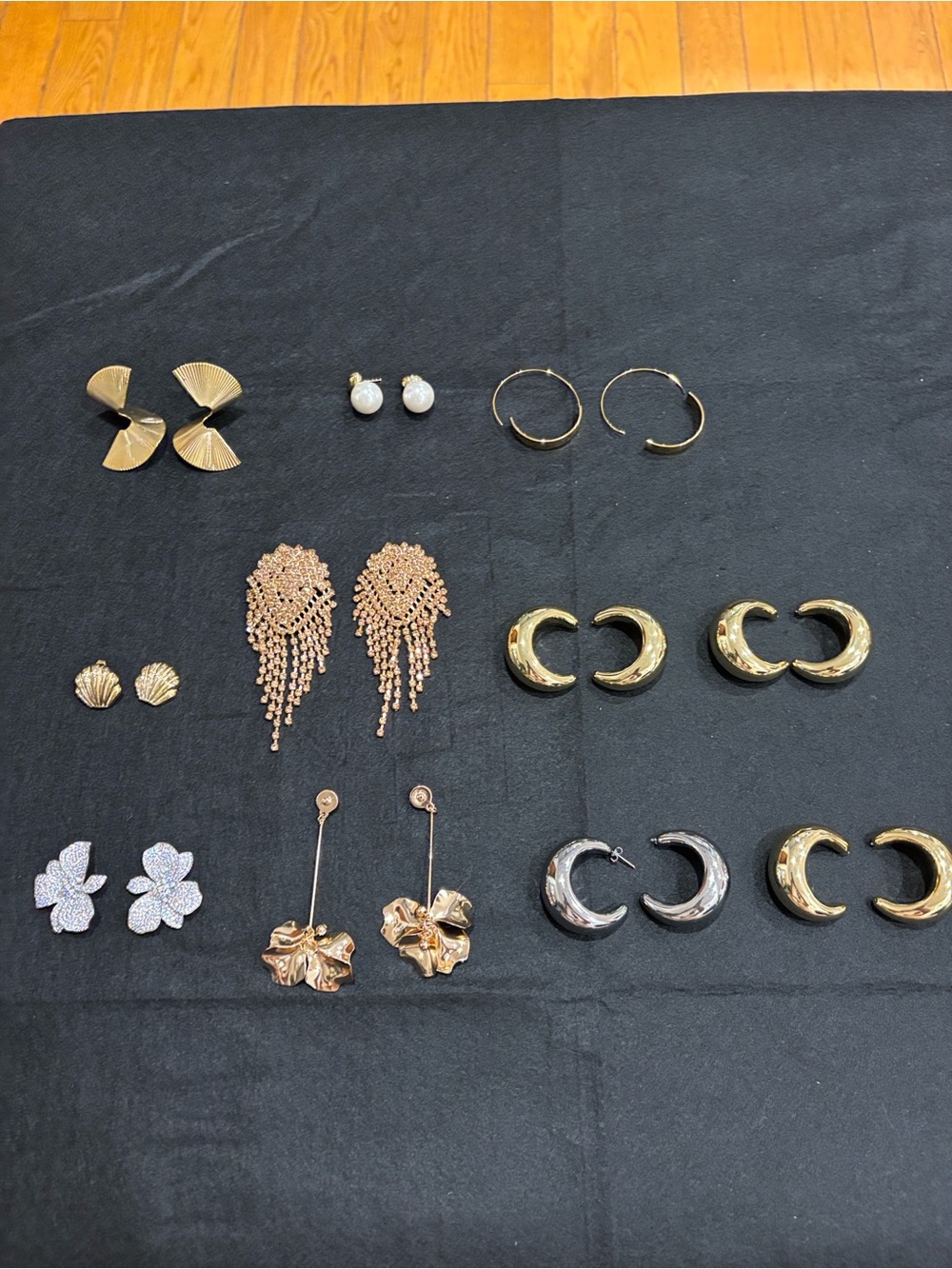 Shashi Designer Earrings LOT OF 11 - NEED REPAIR / AS-IS CRAFT LOT